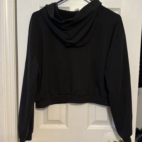 SweatyRocks Crop Rainbow Sweatshirt size L - Picture 7 of 8